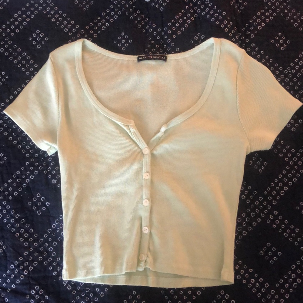 Brandy Melville Cropped Tee